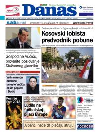 Danas - broj 5763, 10. jul 2013.