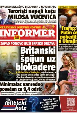 Informer - broj 4031, 16. jul 2025.