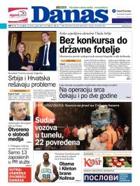 Danas - broj 5695, 3. maj 2013.