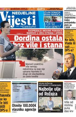 Vijesti - broj 6358, 6. dec 2015.