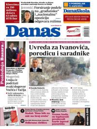 Danas - broj 7642-7643, 1. sep 2018.