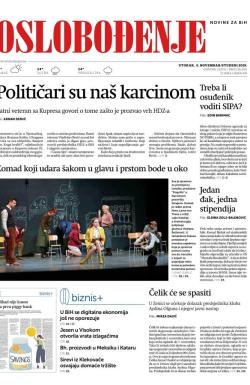 Oslobođenje - broj 26200, 5. nov 2019.