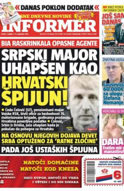 Informer - broj 1324, 3. sep 2016.