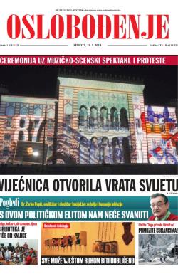 Oslobođenje - broj 24.221, 10. maj 2014.