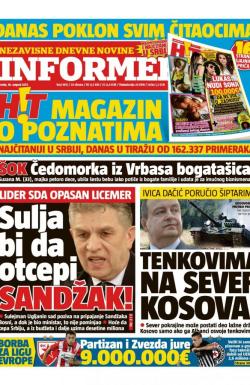 Informer - broj 1615, 16. avg 2017.