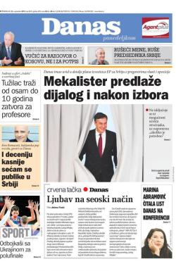 Danas - broj 8029, 23. sep 2019.