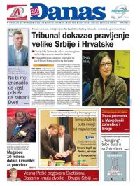 Danas - broj 7364, 27. nov 2017.