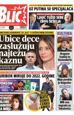 Blic - broj 7871, 15. jan 2019.