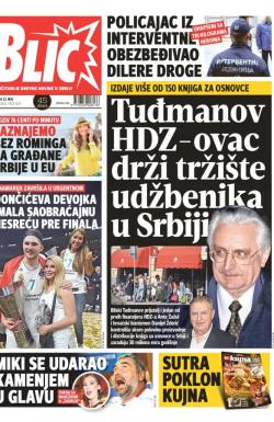 Blic - broj 7637, 22. maj 2018.