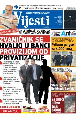 Vijesti - broj 5747, 29. mar 2014.