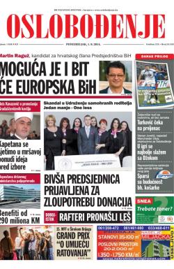 Oslobođenje - broj 24.335, 1. sep 2014.