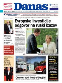 Danas - broj 6178, 29. avg 2014.