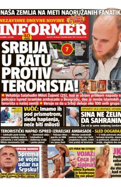 Informer - broj 3714, 1. jul 2024.