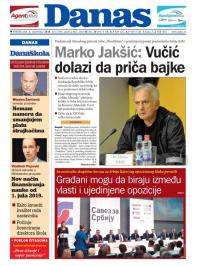 Danas - broj 7644, 3. sep 2018.