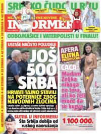 Informer - broj 1311, 19. avg 2016.