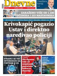 Dnevne novine - broj 3103, 21. sep 2021.