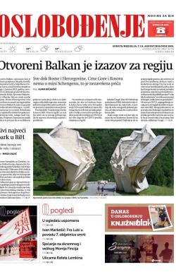 Oslobođenje - broj 26755, 7. avg 2021.