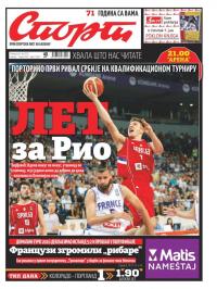 Sport - broj 21008, 4. jul 2016.