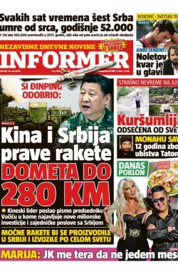 Informer - broj 1849, 24. maj 2018.